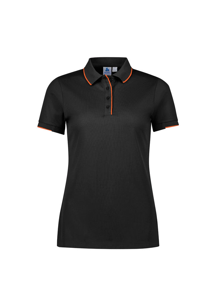 black/orange