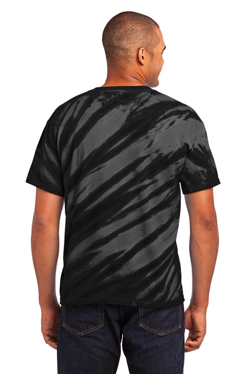 Port & Company PC148 Tiger Stripe Tie-Dye Tee – product photo