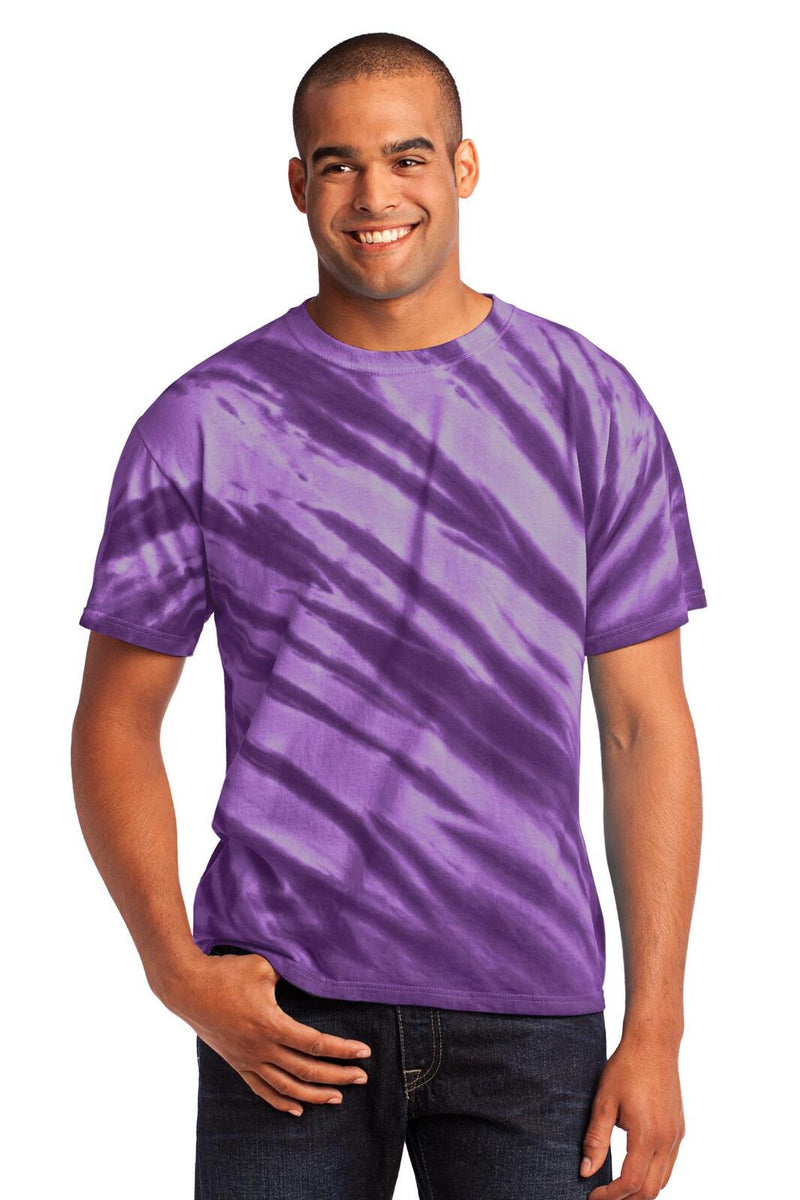 Port & Company PC148 Tiger Stripe Tie-Dye Tee – product photo