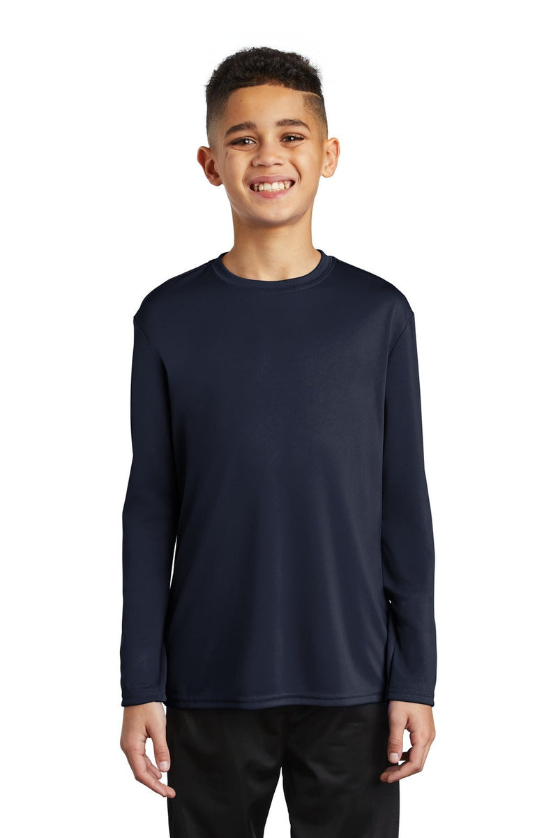 Port & Company PC380YLS Long Sleeve Performance Tee Kids