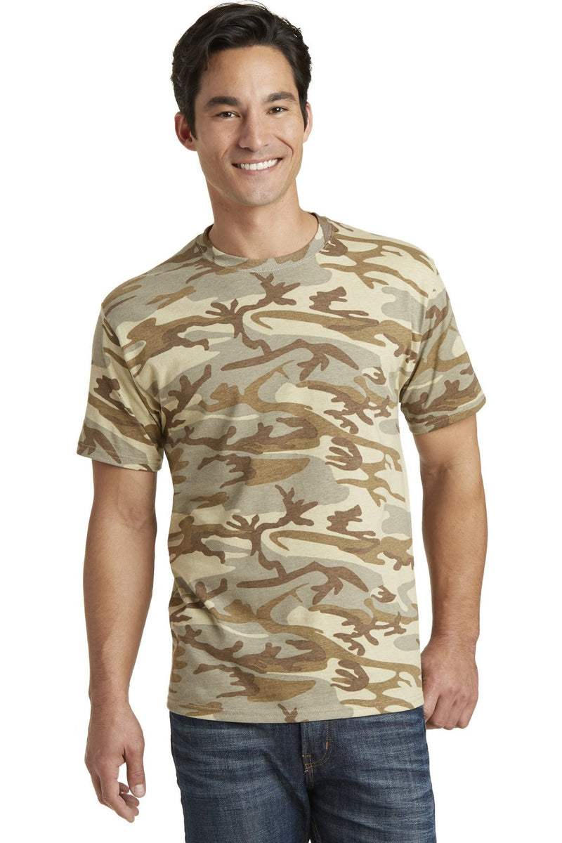 Port & Company PC54C Core Cotton Camo Tee (3XL)