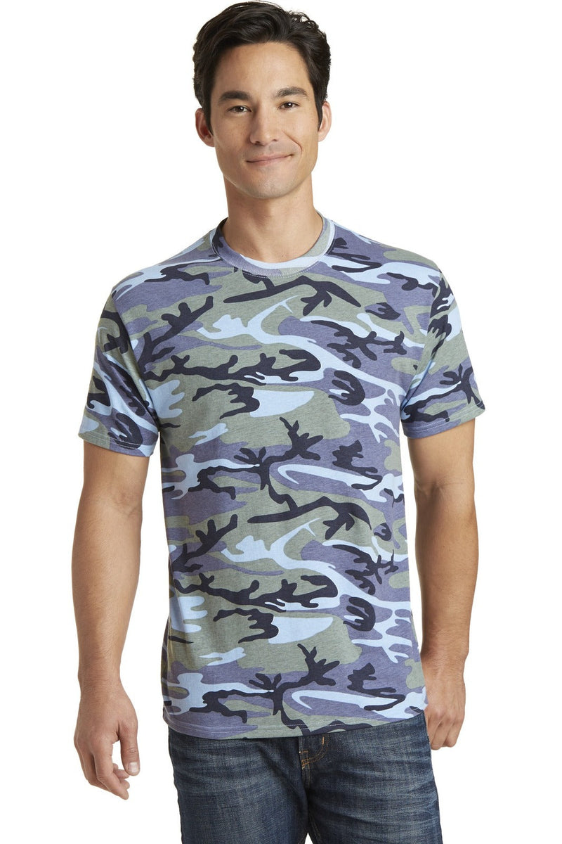 Port & Company PC54C Core Cotton Camo Tee – product photo