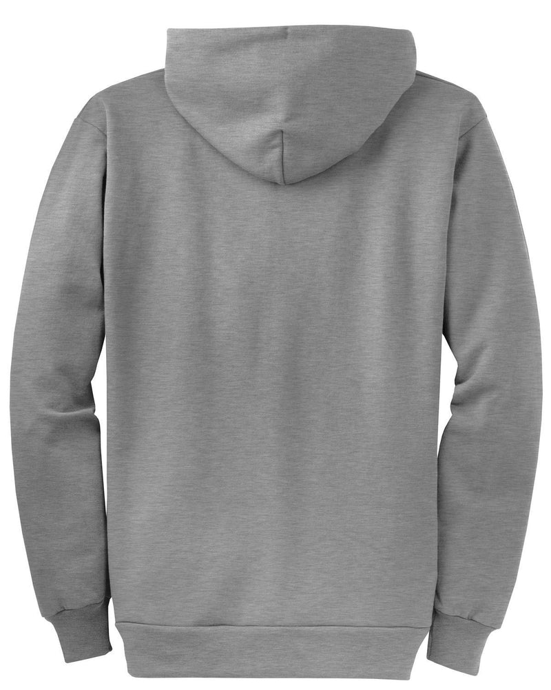 Port & Company PC78ZH Core Fleece Full-Zip Hooded Sweatshirt (3XL - 4XL) – product photo