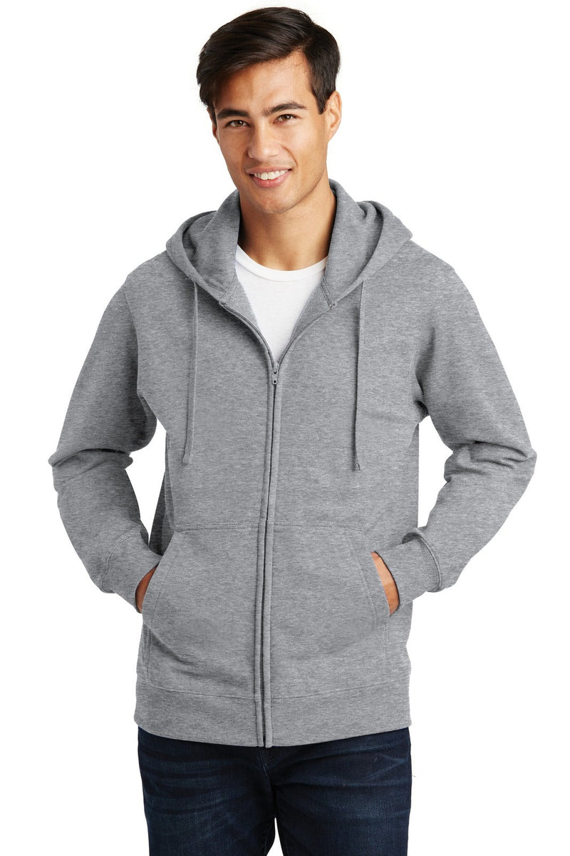 Port & Company PC850ZH Fan Favorite Fleece Full-Zip Hooded Sweatshirt (2XL - 4XL)