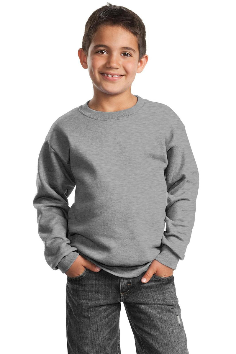 Port & Company PC90Y Core Fleece Crewneck Sweatshirt Kids