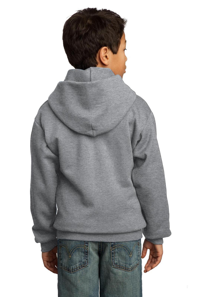 Port & Company PC90YH Core Fleece Pullover Hooded Sweatshirt Kids – product photo