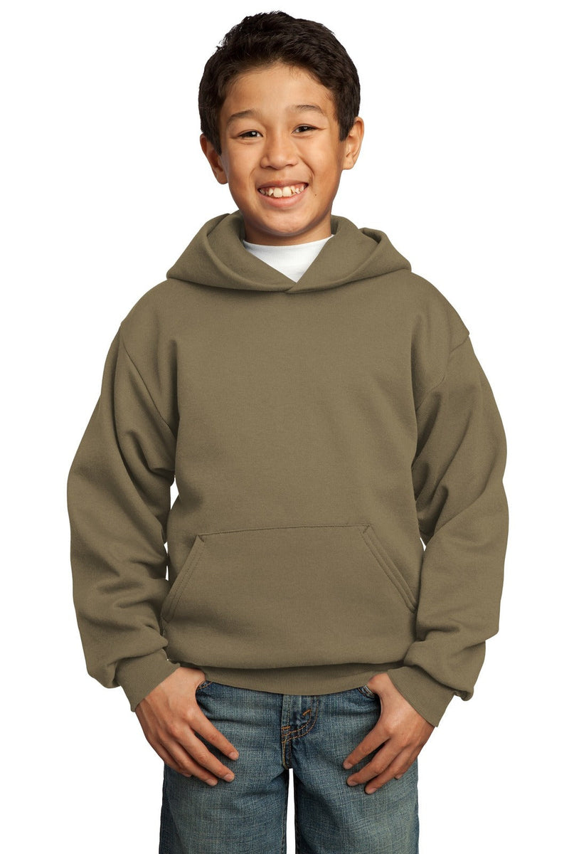 Port & Company PC90YH Core Fleece Pullover Hooded Sweatshirt Kids – product photo