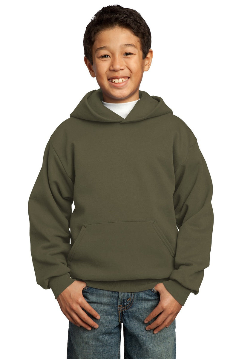 Port & Company PC90YH Core Fleece Pullover Hooded Sweatshirt Kids – product photo