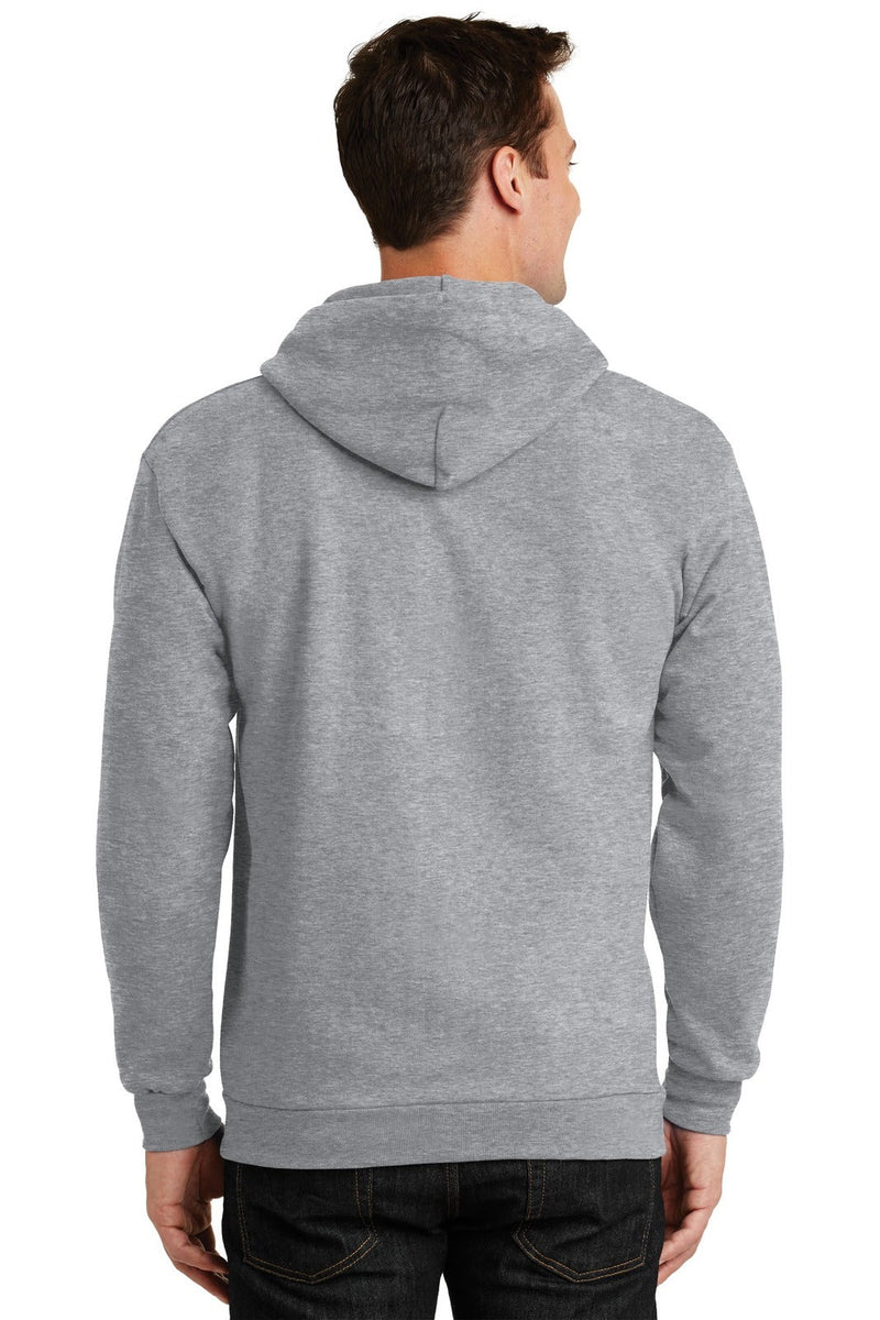 Port & Company PC90ZH Essential Fleece Full-Zip Hooded Sweatshirt (3XL - 4XL) – product photo