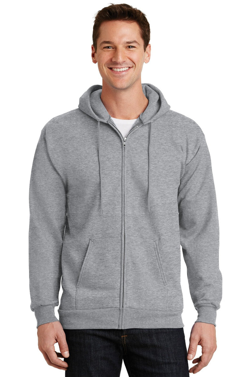 Port & Company PC90ZH Essential Fleece Full-Zip Hooded Sweatshirt (3XL - 4XL)