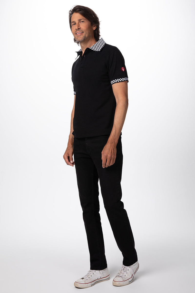 Chef Works PCHB Traditional Polo Shirt Mens – product photo