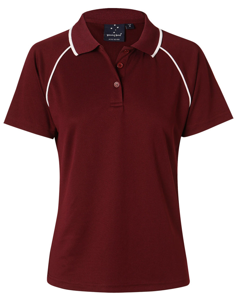 Maroon/White