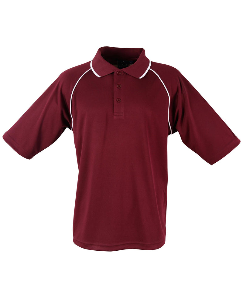 Maroon/White