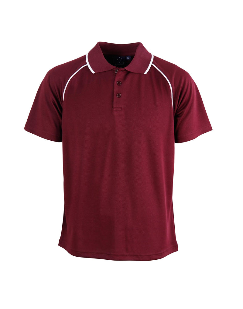 Maroon/White