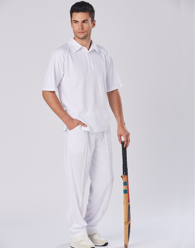 Winning Spirit PS29 Cricket Polo Short Sleeve Mens