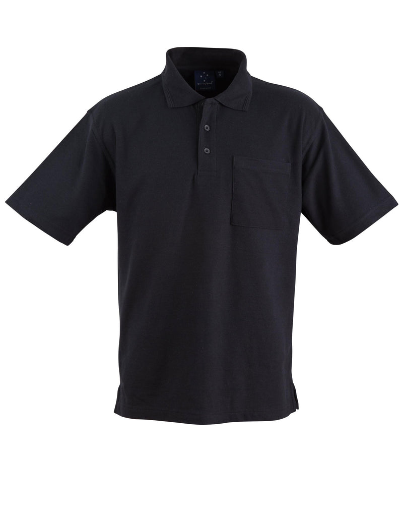 Poly/Cotton Pique Pocket Short Sleeve Polo
