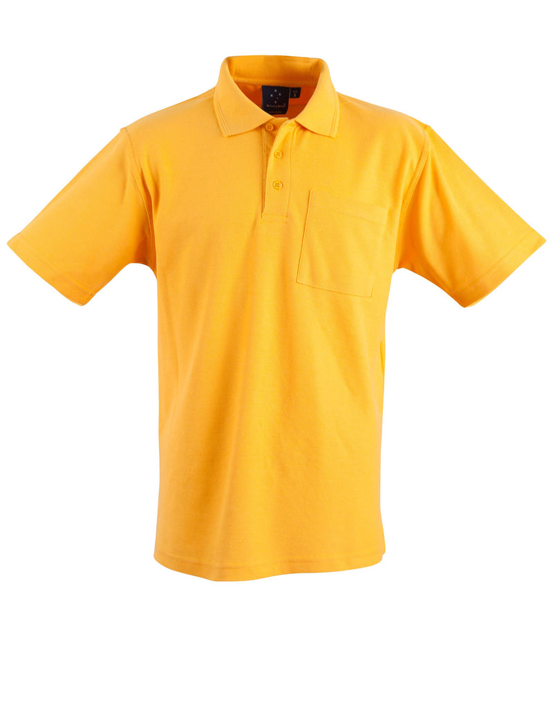 Poly/Cotton Pique Pocket Short Sleeve Polo
