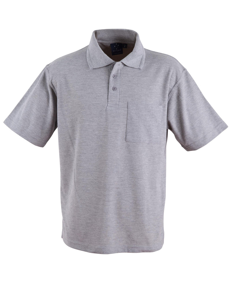 Poly/Cotton Pique Pocket Short Sleeve Polo