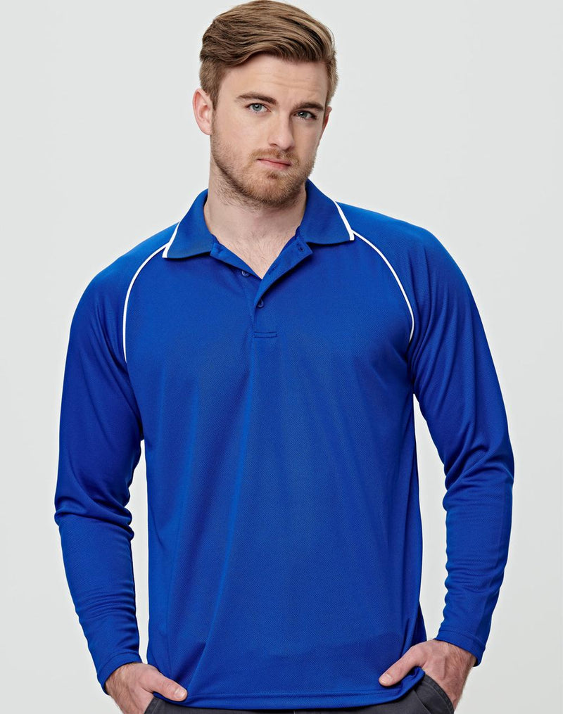 Winning Spirit PS43 Champion Polo Long Sleeve Mens