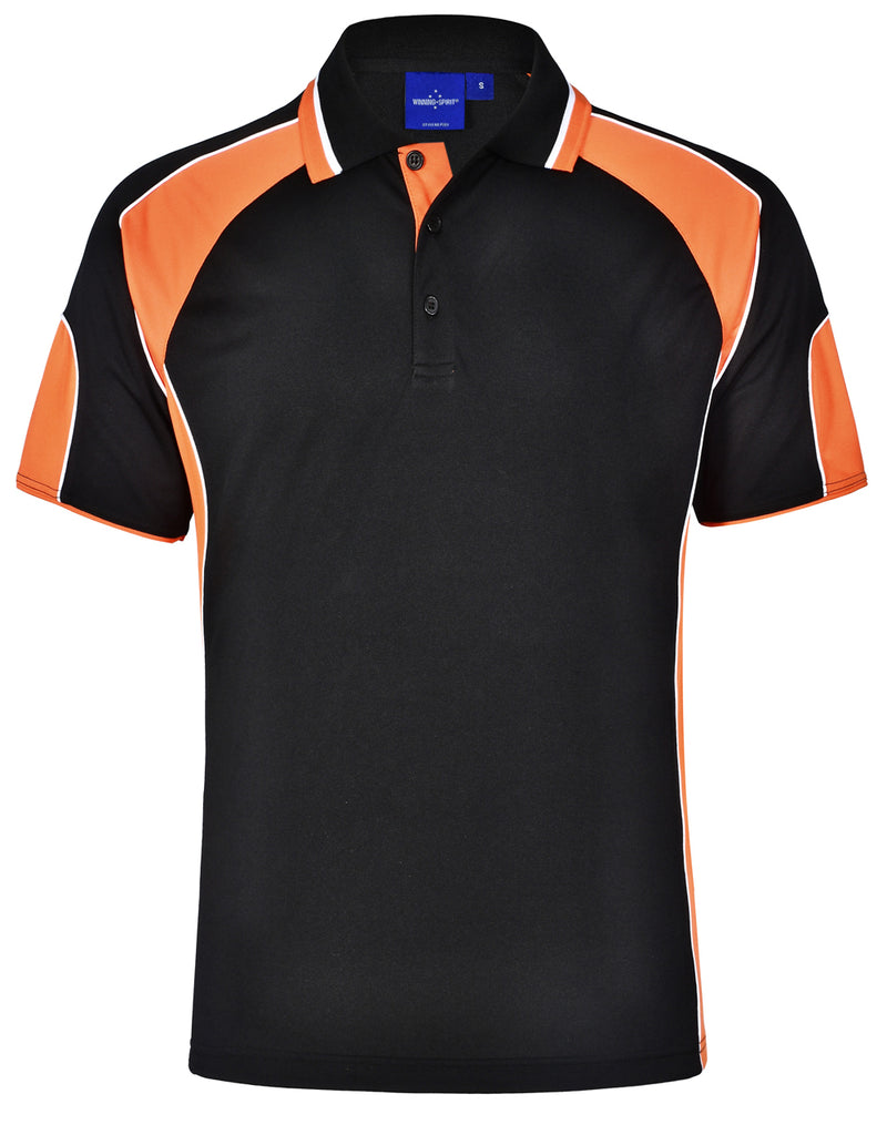 Black/Orange