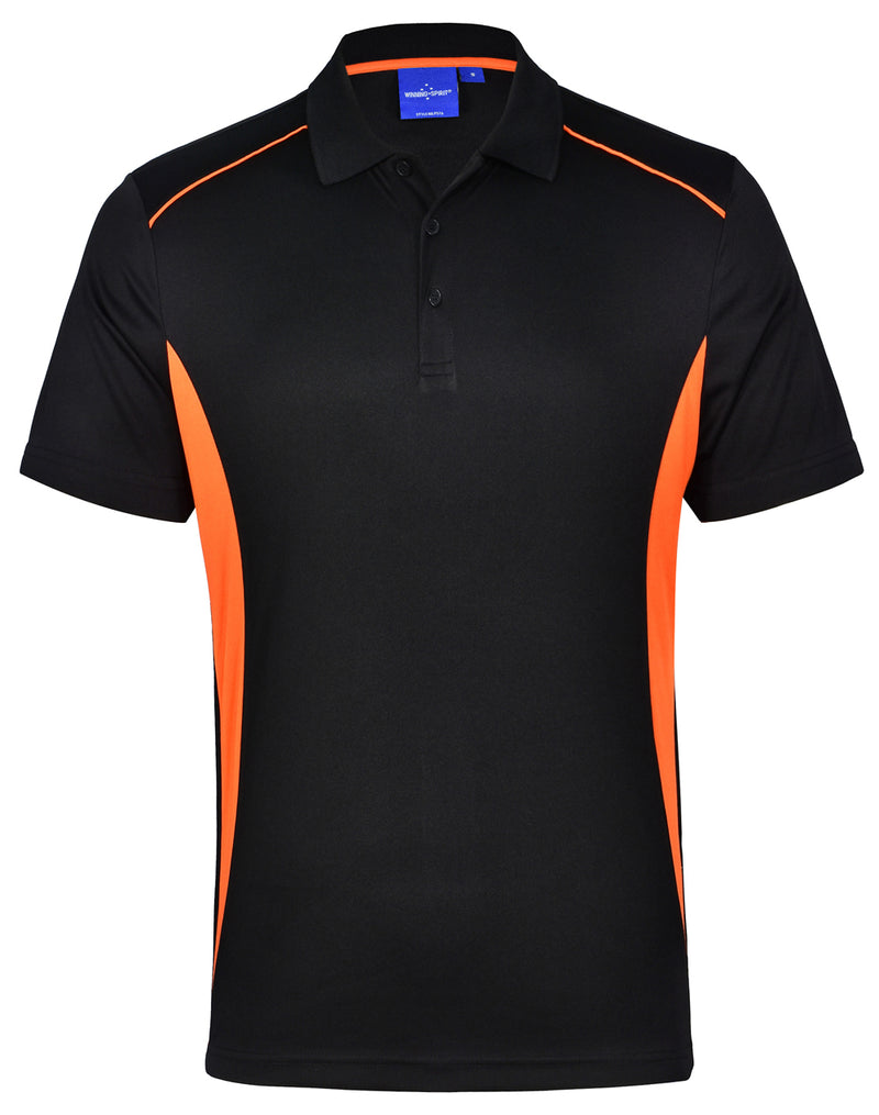 Black/Orange