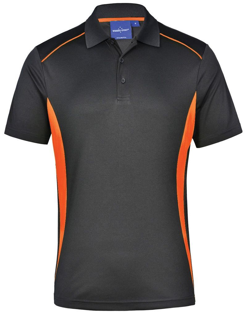 Charcoal/Fluoro Orange
