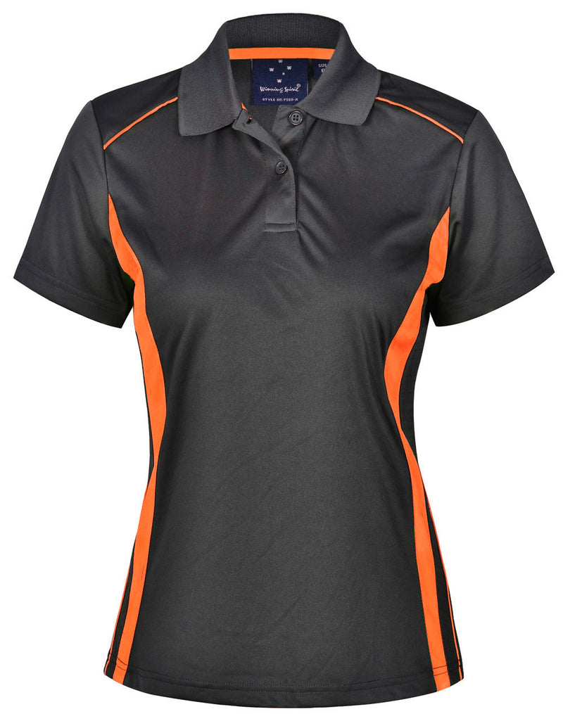 Charcoal/Fluoro Orange