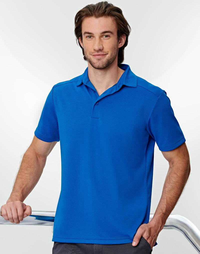 Winning Spirit PS87 Bamboo Charcoal Corporate Short Sleeve Polo Mens