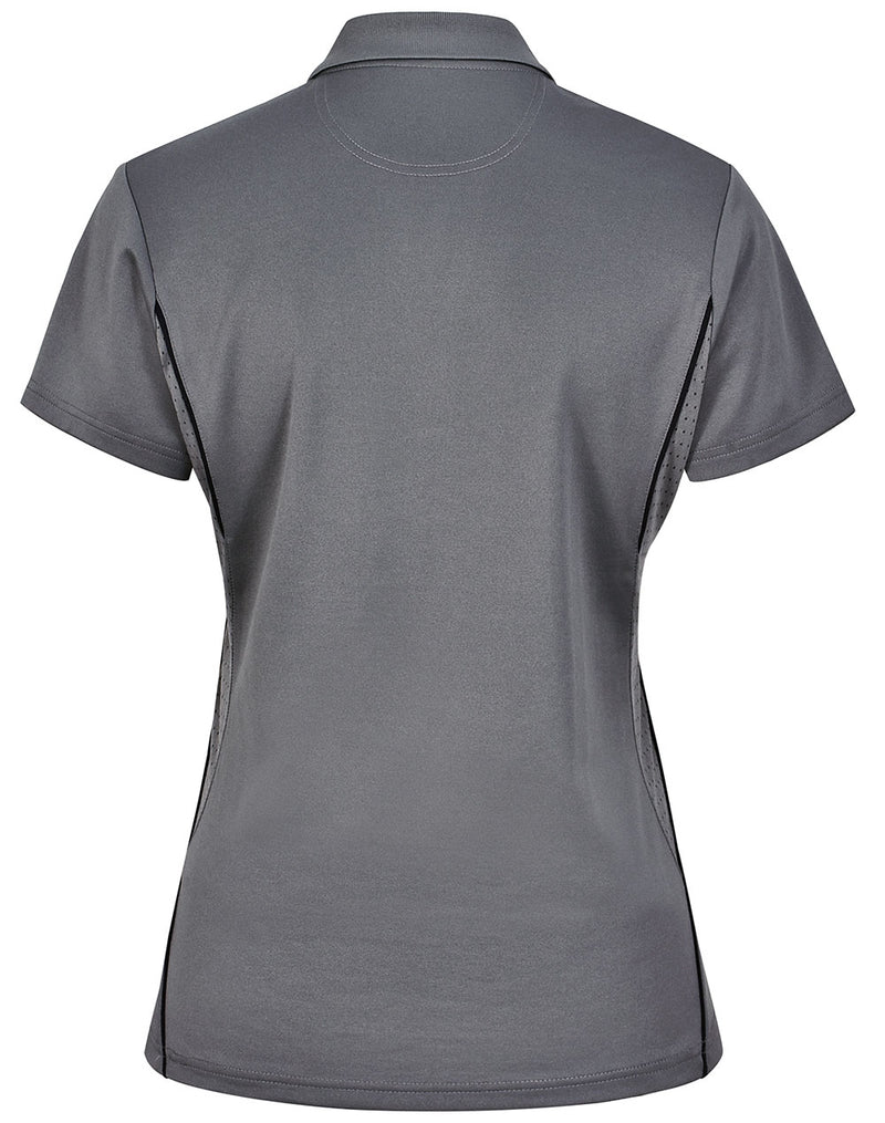 Sustainable Poly/Cotton Contrast SS Polo Ladies