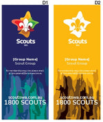 Scouts - Pull Up Banner - Lightweight