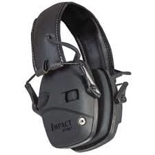 Earmuff Impact Sport Black Clam
