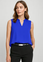 Biz Corporates RB260LN Seville Sleeveless Layered Blouse Ladies