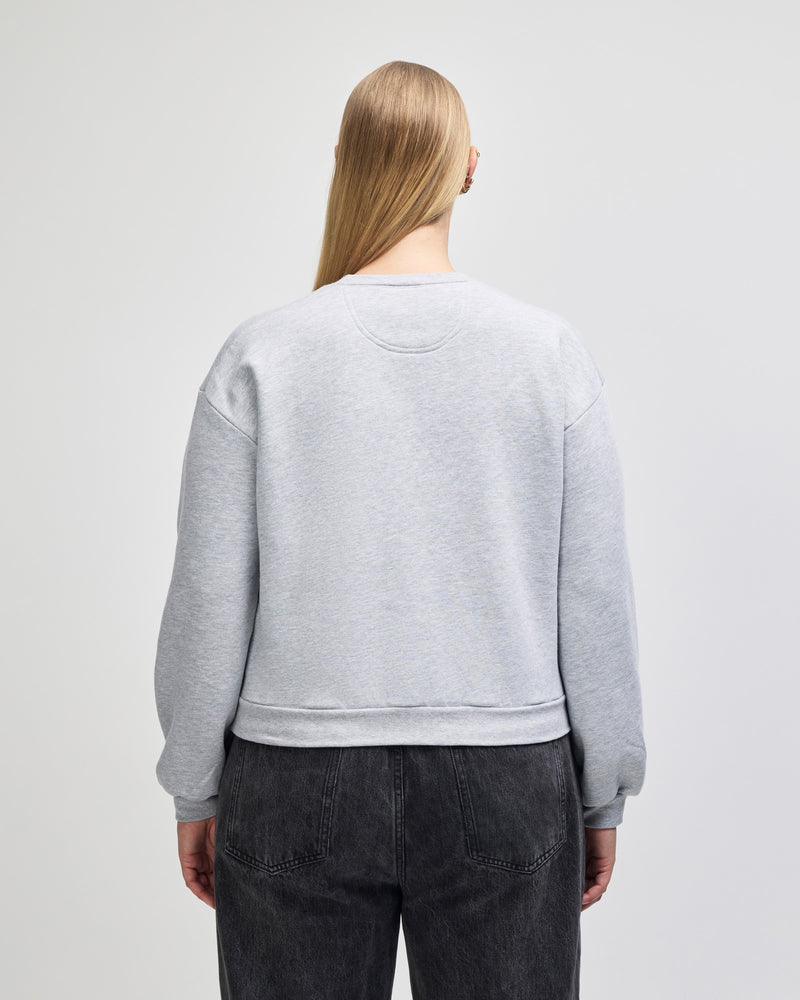 American Apparel RF494 Boxy Cropped Crewneck Ladies – product photo