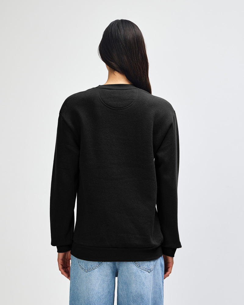 American Apparel RF496 Crewneck Unisex (S - 2XL) – rear view