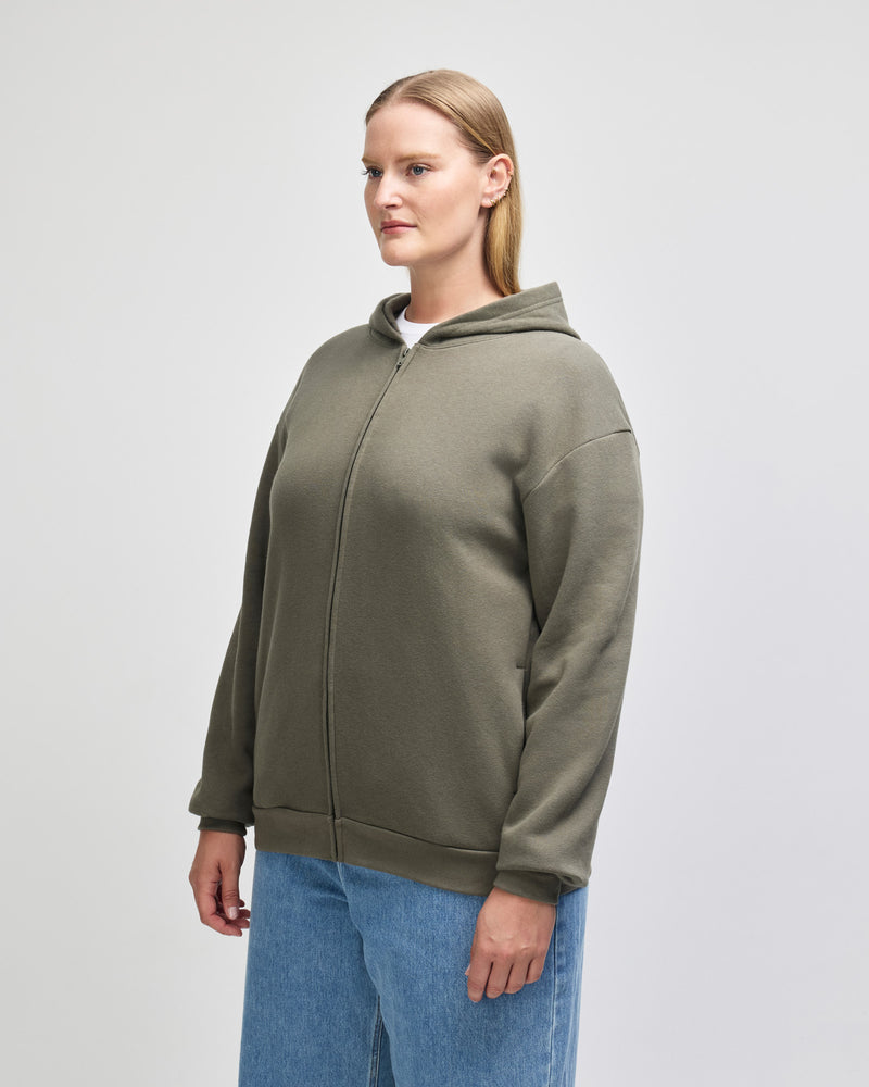 American Apparel RF497 Hoodie Unisex (XS - 2XL) – rear view