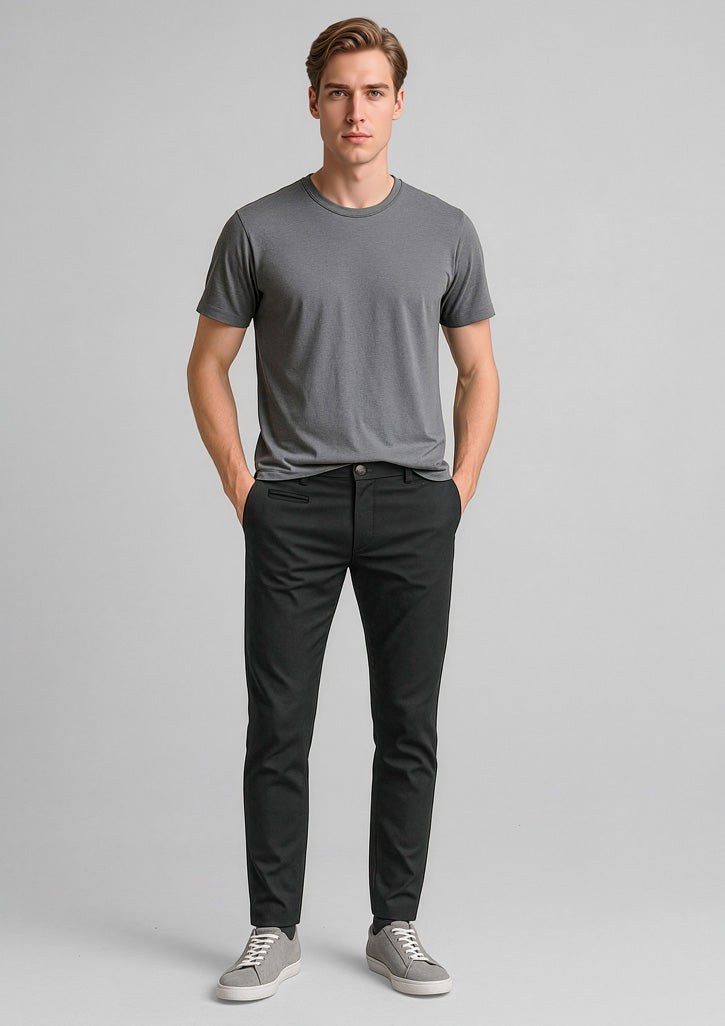 Biz Corporates RGP263M Traveller Tapered Stretch Chino Pant Mens