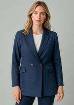 Biz Corporates RJ400L Renew Double Breasted Longline Jacket Ladies