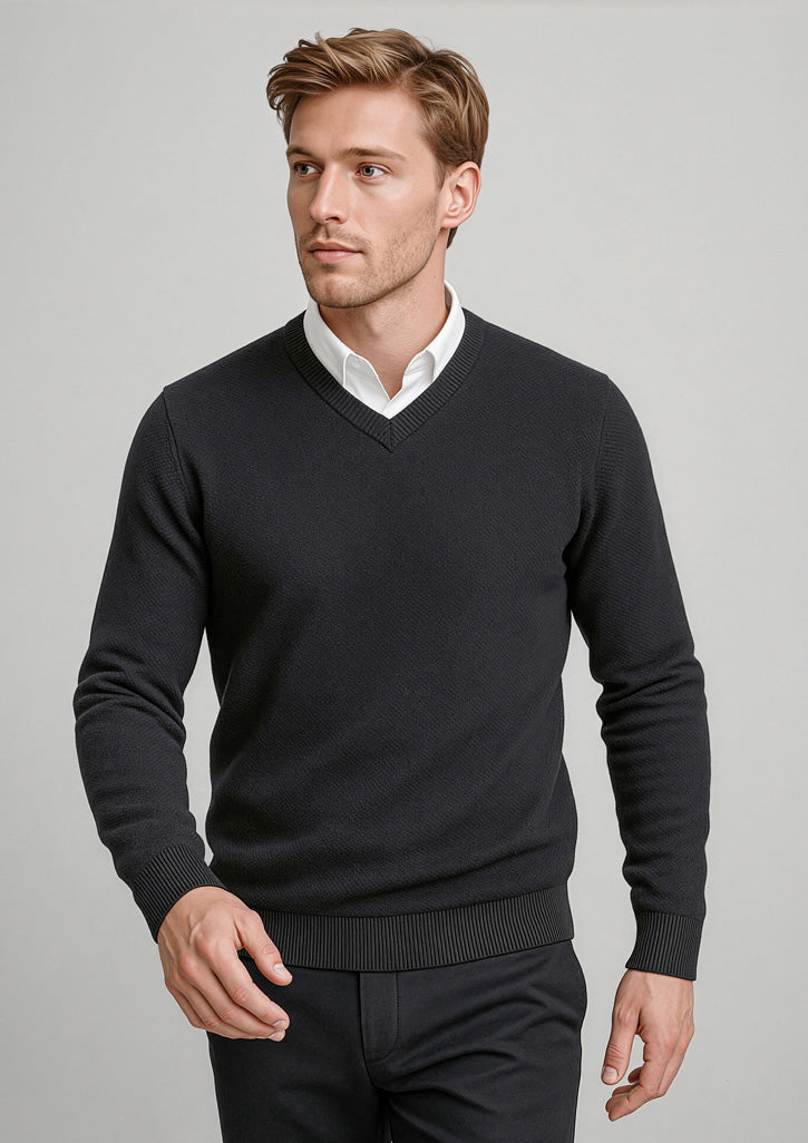 Biz Corporates RJP266M Osaka Pineapple Knit Jumper Mens