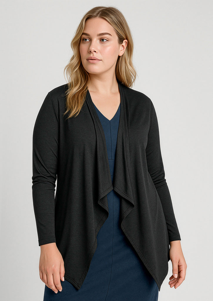 Biz Corporates RLC267L Sofia Waterfall Cardigan Ladies