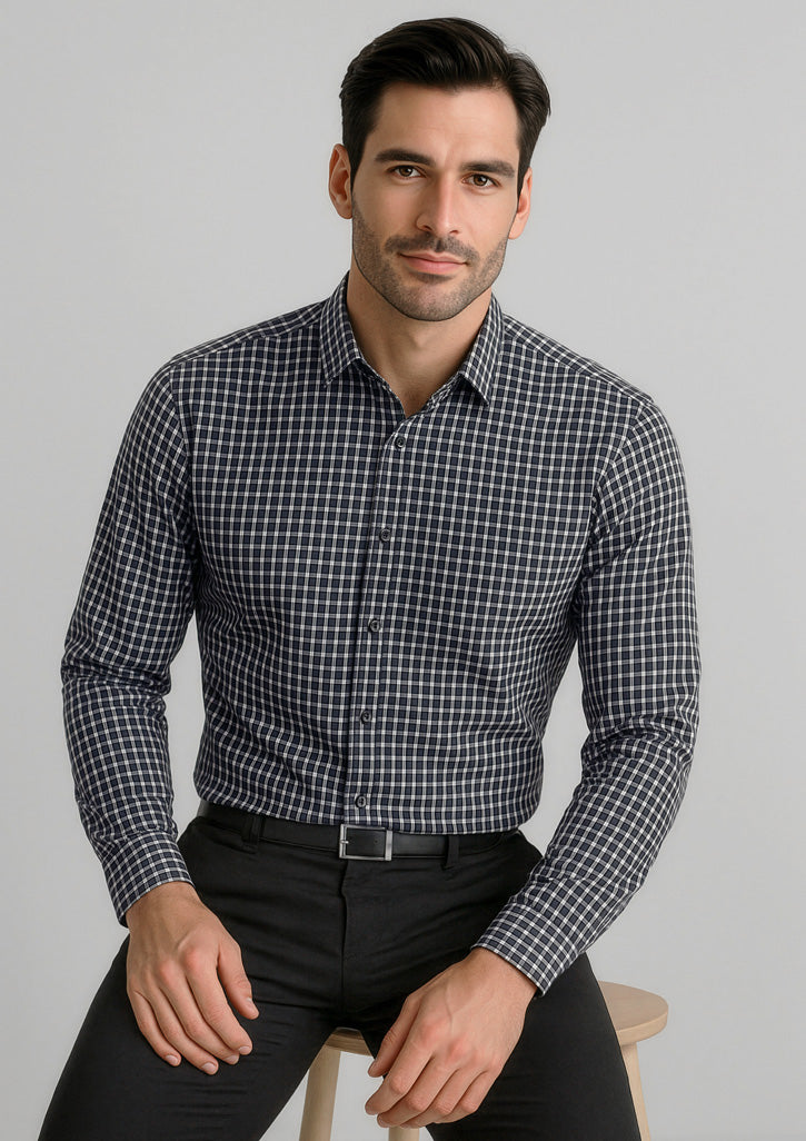 Biz Corporates RS070ML Noah Long Sleeve Shirt Mens