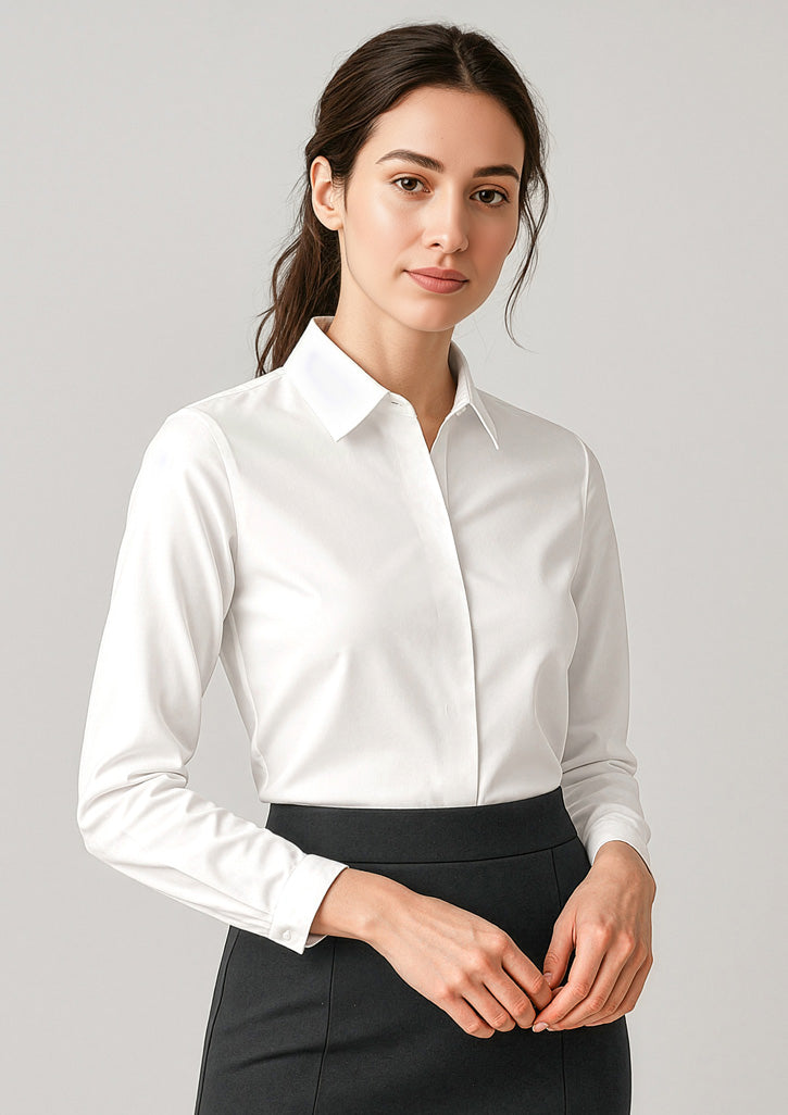 Biz Corporates RS968LL Charlie Long Sleeve Shirt Ladies