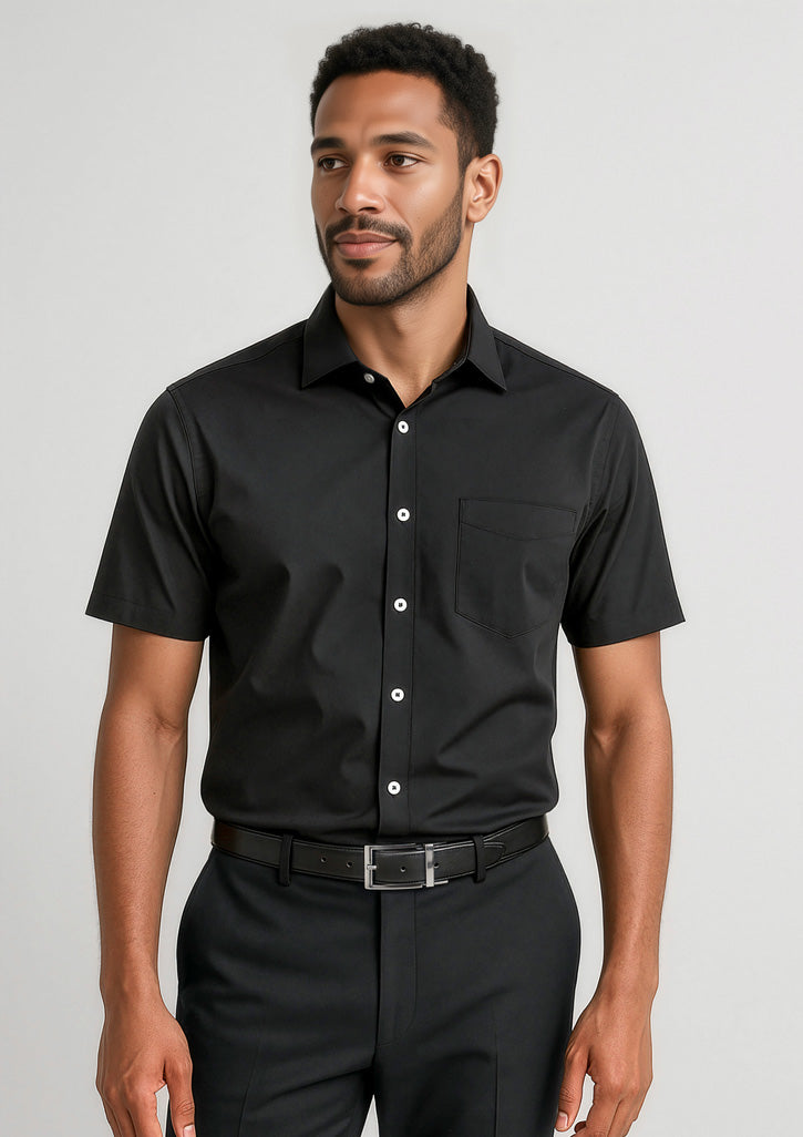 Biz Corporates RS968MS Charlie Classic Fit Short Sleeve Shirt Mens