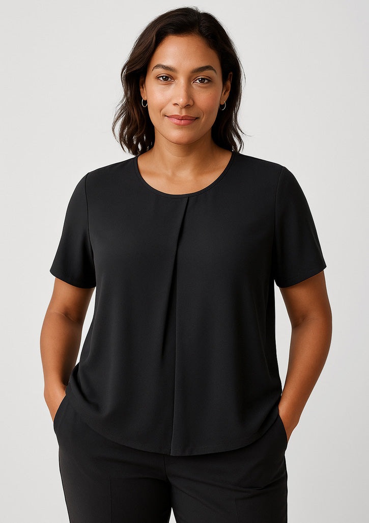 Biz Corporates RT065LS Sydney Short Sleeve T-Top Ladies
