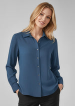 Biz Corporates RU570LL Evelyn Long Sleeve Shirt Ladies
