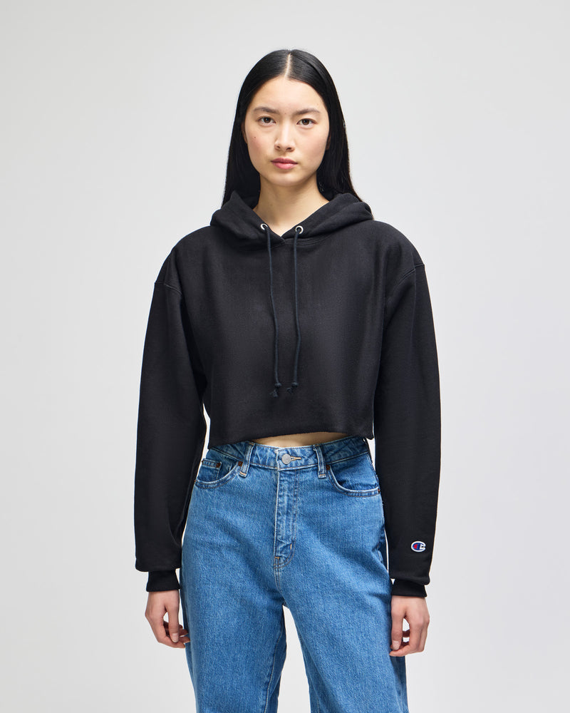 Champion RW01W Cropped Hoodie Ladies – product photo