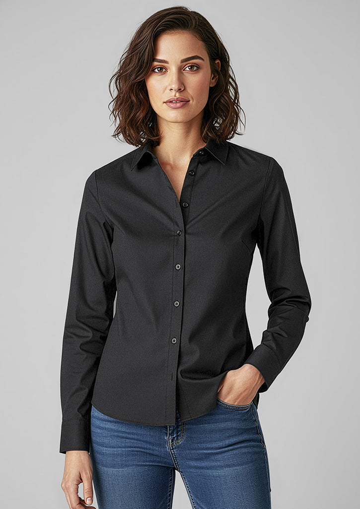 Biz Collection S127LL Memphis Long Sleeve Shirt Ladies