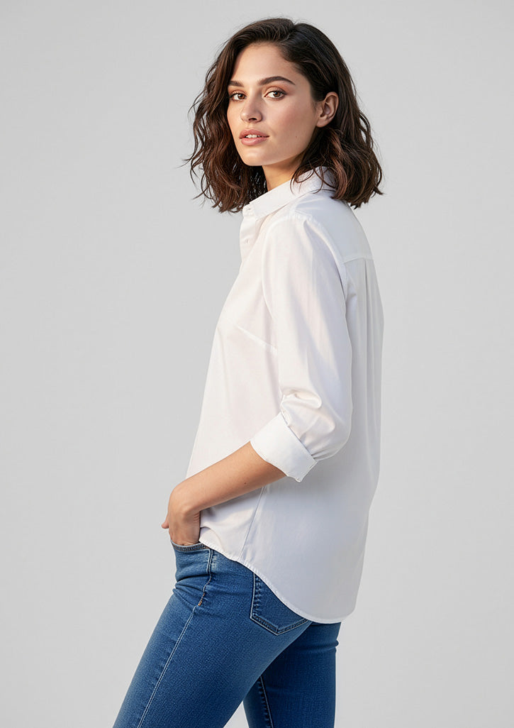 Biz Collection S127LL Memphis Long Sleeve Shirt Ladies 5