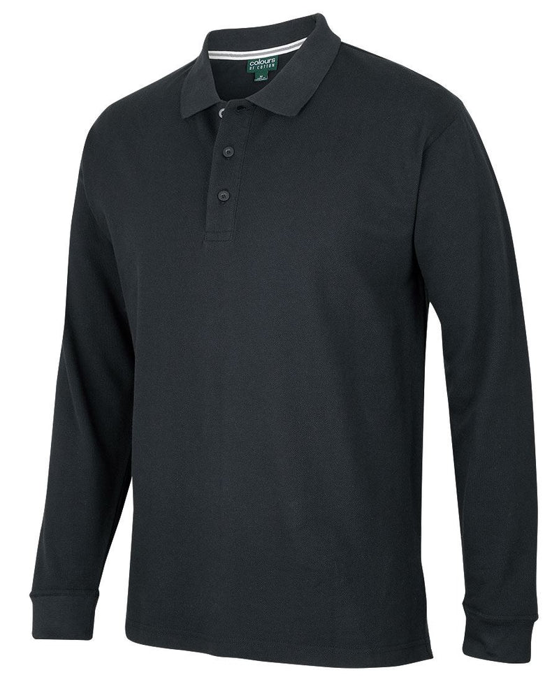 JB's Wear S2ML C of C L/S Pique Polo (4XL - 5XL)