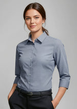 Biz Collection S338LT Bristol 3/4 Sleeve Shirt Ladies
