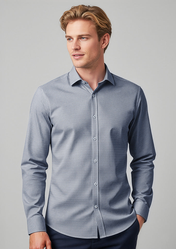 Biz Collection S339ML Bristol Tailored Long Sleeve Shirt Mens
